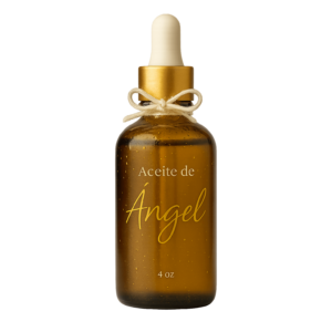 Imagen producto de aceite corporal, Ángel